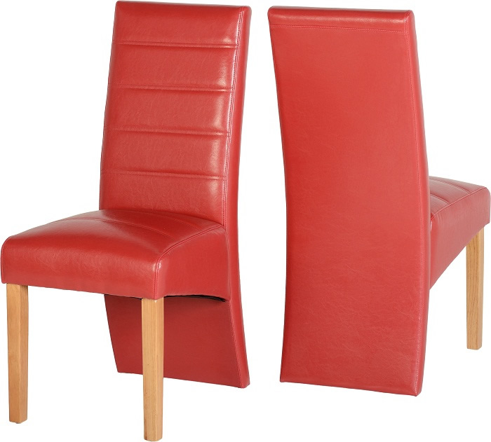 G5 Chair in Rustic Red Faux Leather